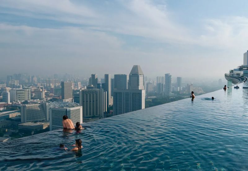 Hồ bơi vô cực nhiều ưu điểm