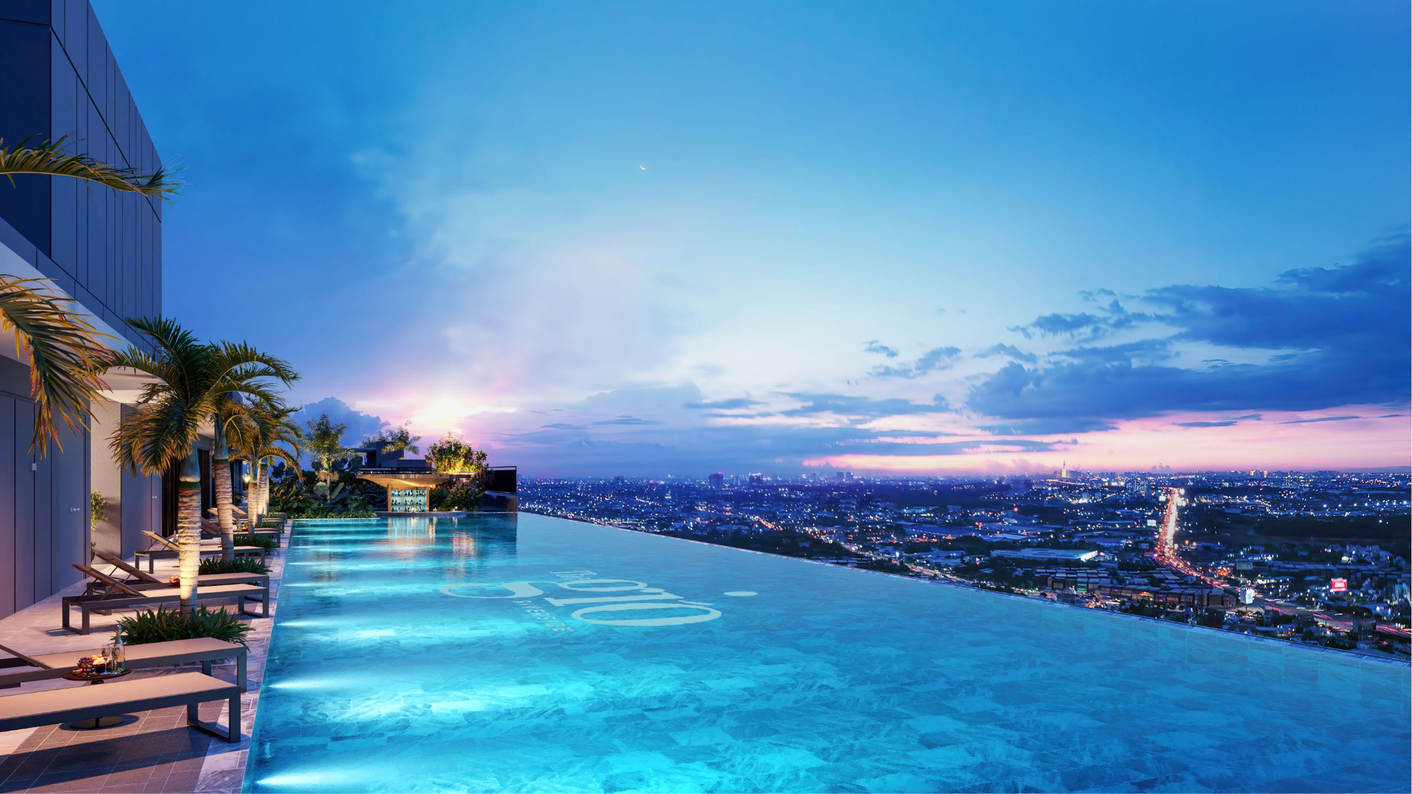 Mẫu bể bơi vô cực đẹp