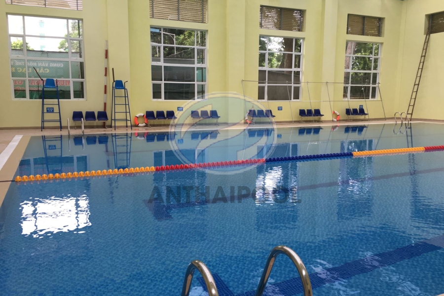 Bể bơi được Anthaipool hoàn thiện