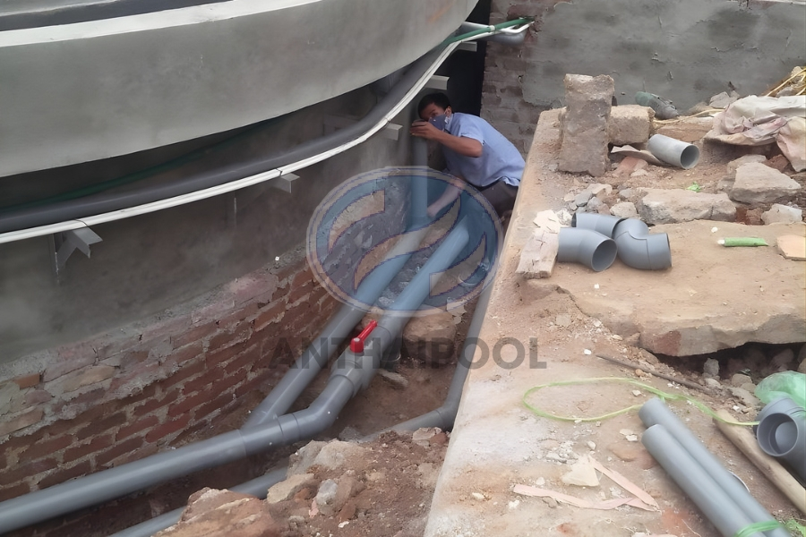Kiểm tra đấu nối đường ống