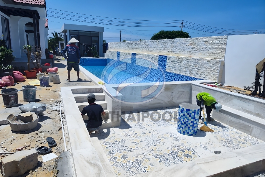 Đơn vị thi công bể bơi