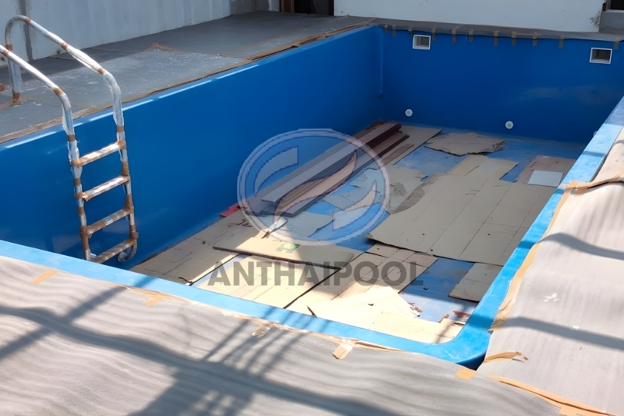 chi phí xây hồ bơi mini