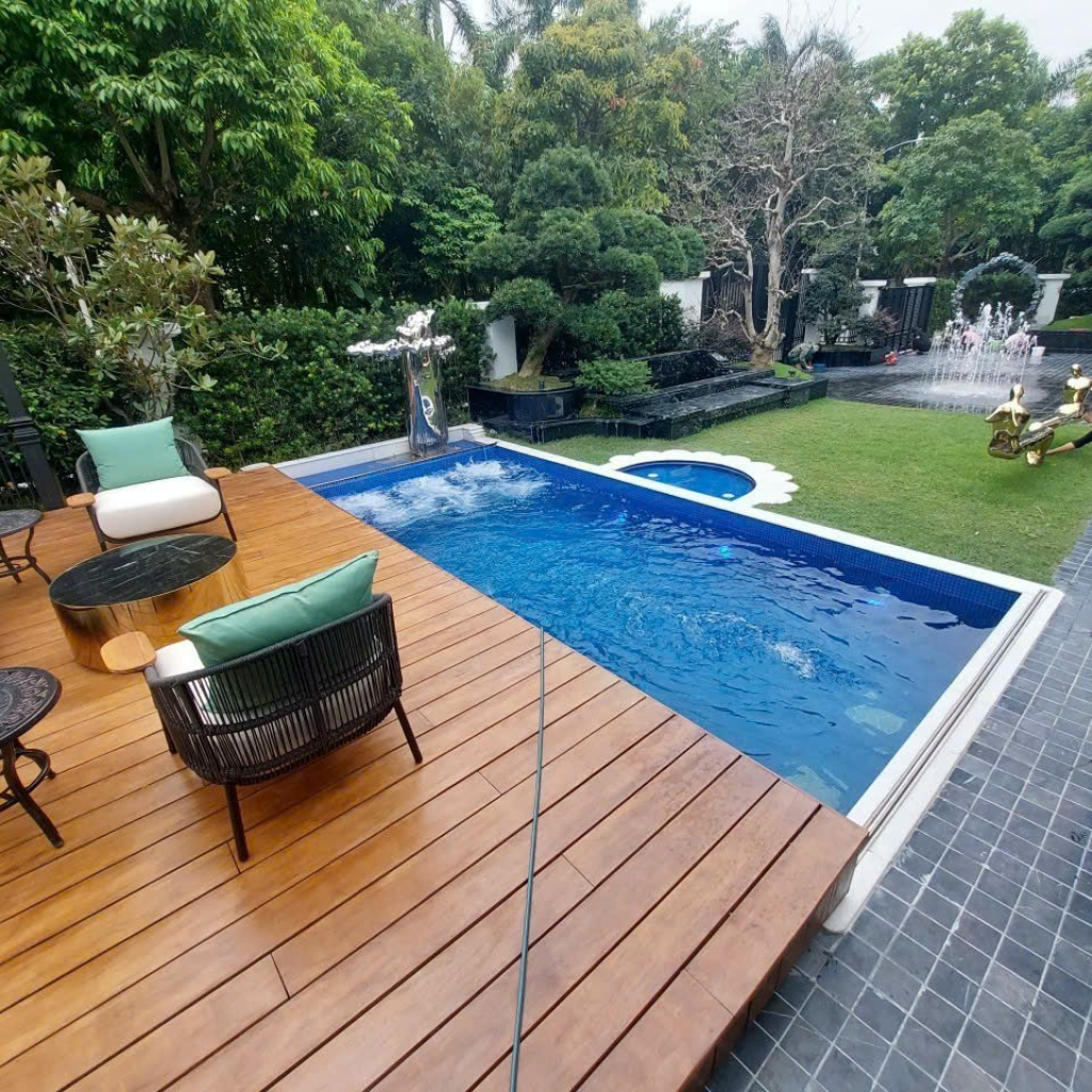 Thi công bể bơi Vinhomes