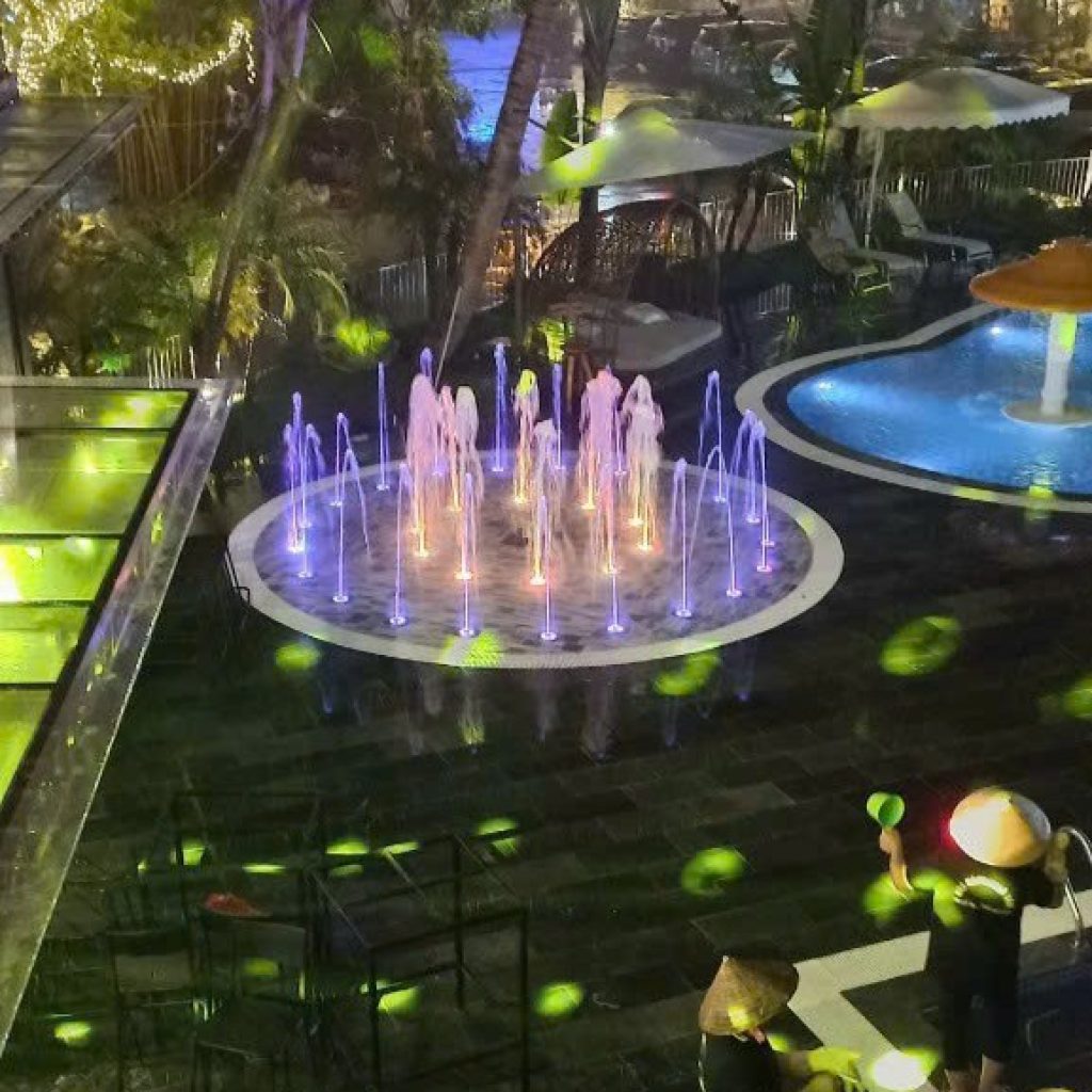 thi công sân nước